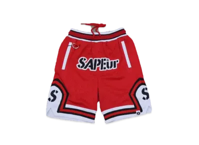 SAPEur Basket Shorts Kids "Red"