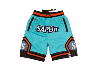 SAPEur Basket Shorts Kids "Mint Green"