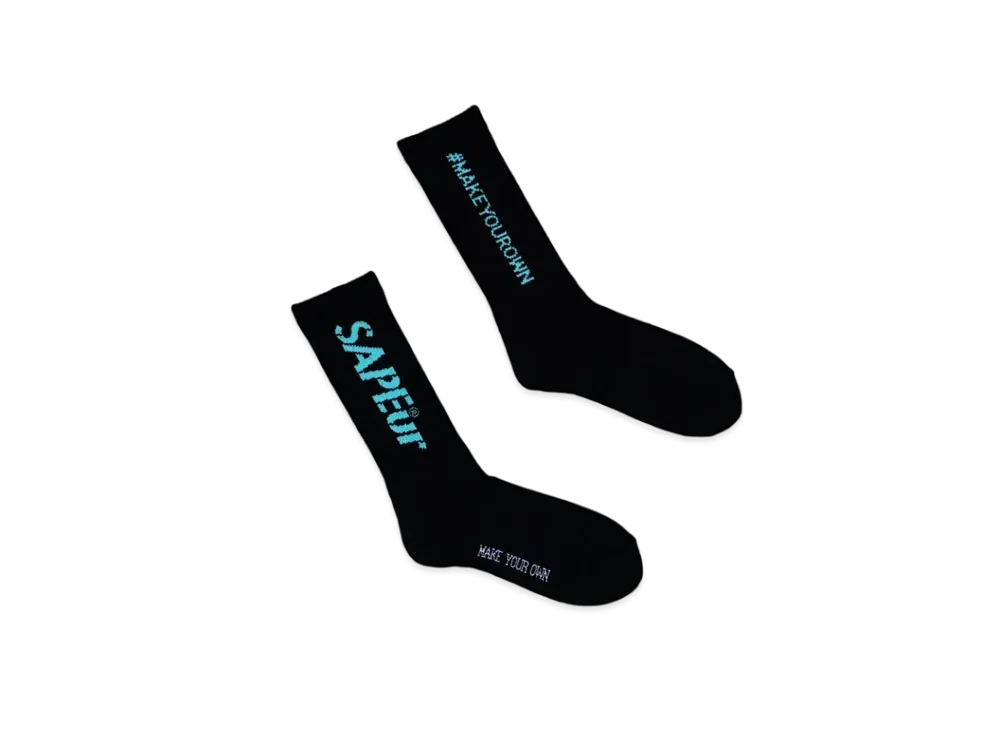 SAPEur Makeyourown Sox "Black Mint"