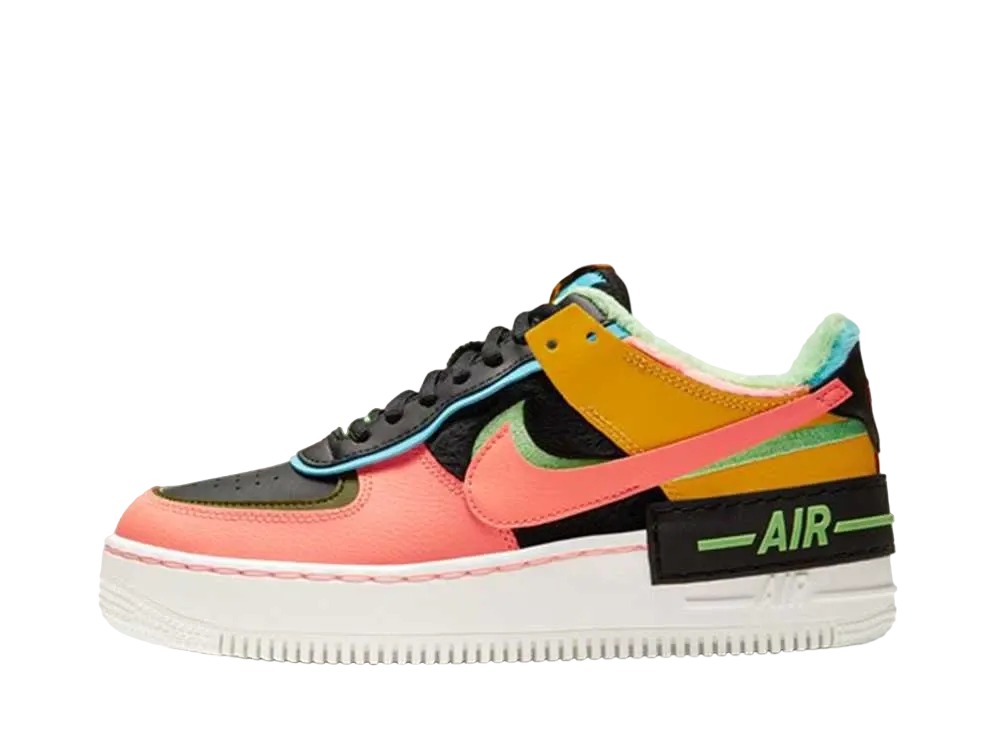 Nike Women's Air Force 1 Low Shadow "Solar Flare/Atomic Pink"