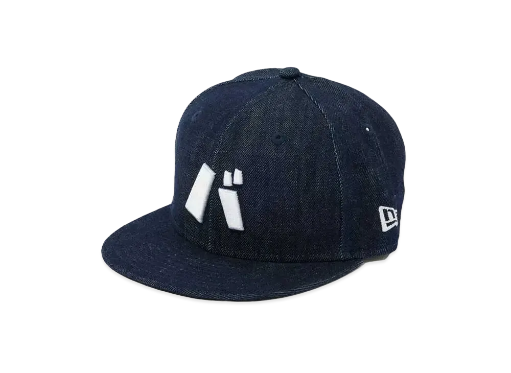 NEW ERA x BANANAMAN BA Denim Cap for Kids "Blue"