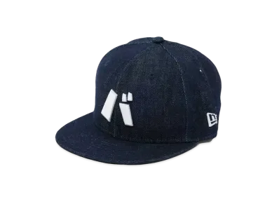 NEW ERA x BANANAMAN BA Denim Cap for Kids "Blue"