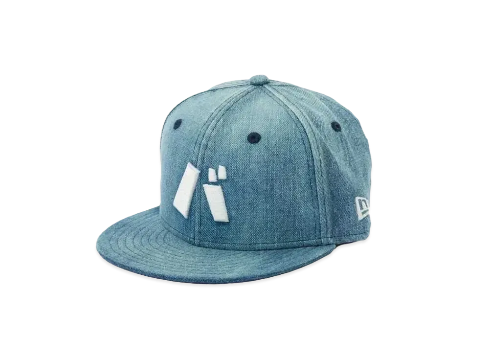 NEW ERA x BANANAMAN BA Denim Cap for Kids "Light Blue"