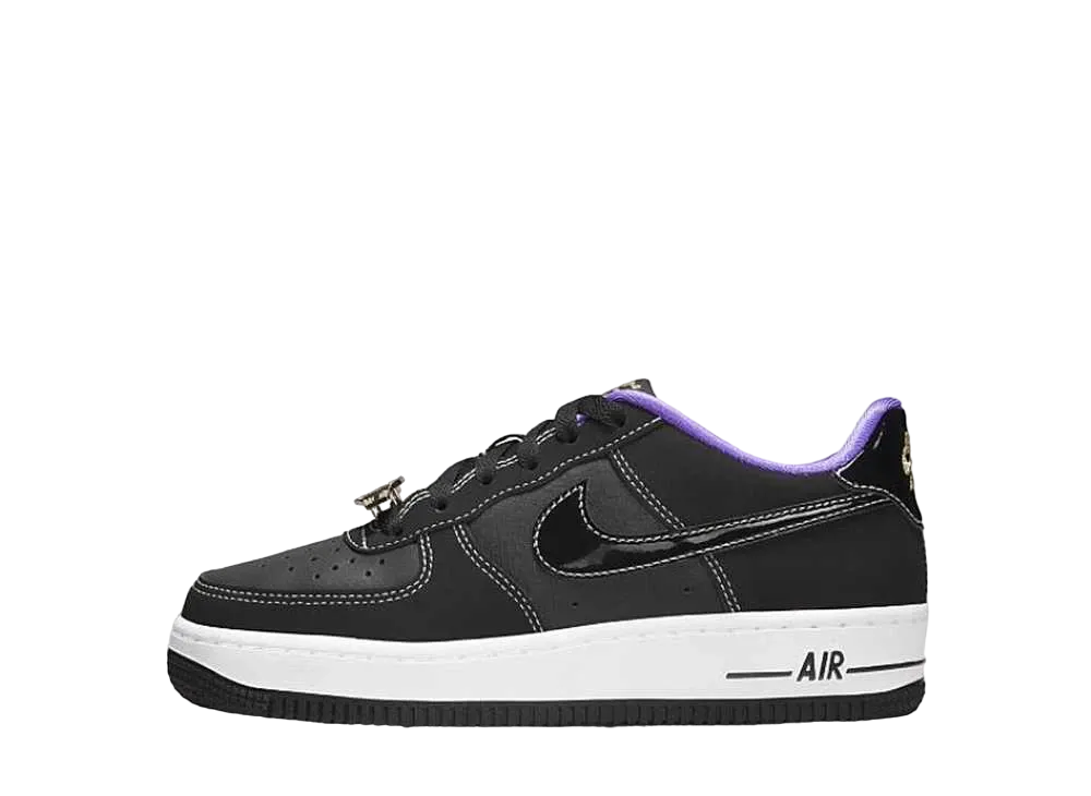 Nike GS Air Force 1 Low '07 LV8 "Black/Purple"