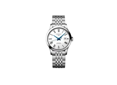 Longines Record Collection 30.00 mm "Matte White/Stainless Steel" L2.321.4.11.6