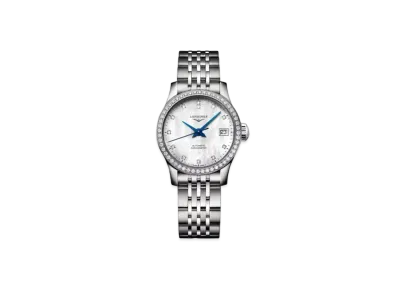 Longines Record Collection 26.00 mm "White Mother-of-Pearl/Stainless Steel" L2.320.0.87.6
