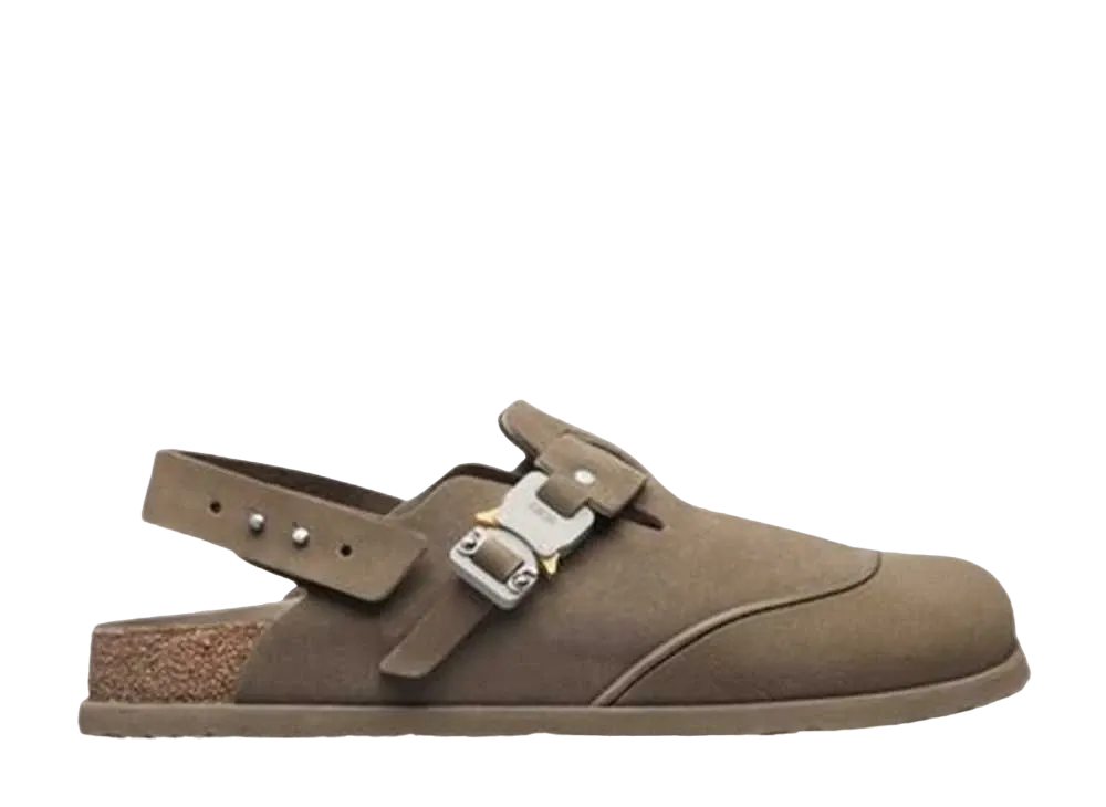 Dior × BIRKENSTOCK Tokio Mule "Nubuck/Calfskin/Khaki"