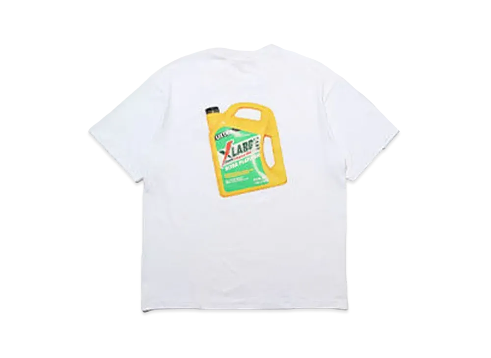 XLARGE x LIXTICK Oil S/S Tee "White"