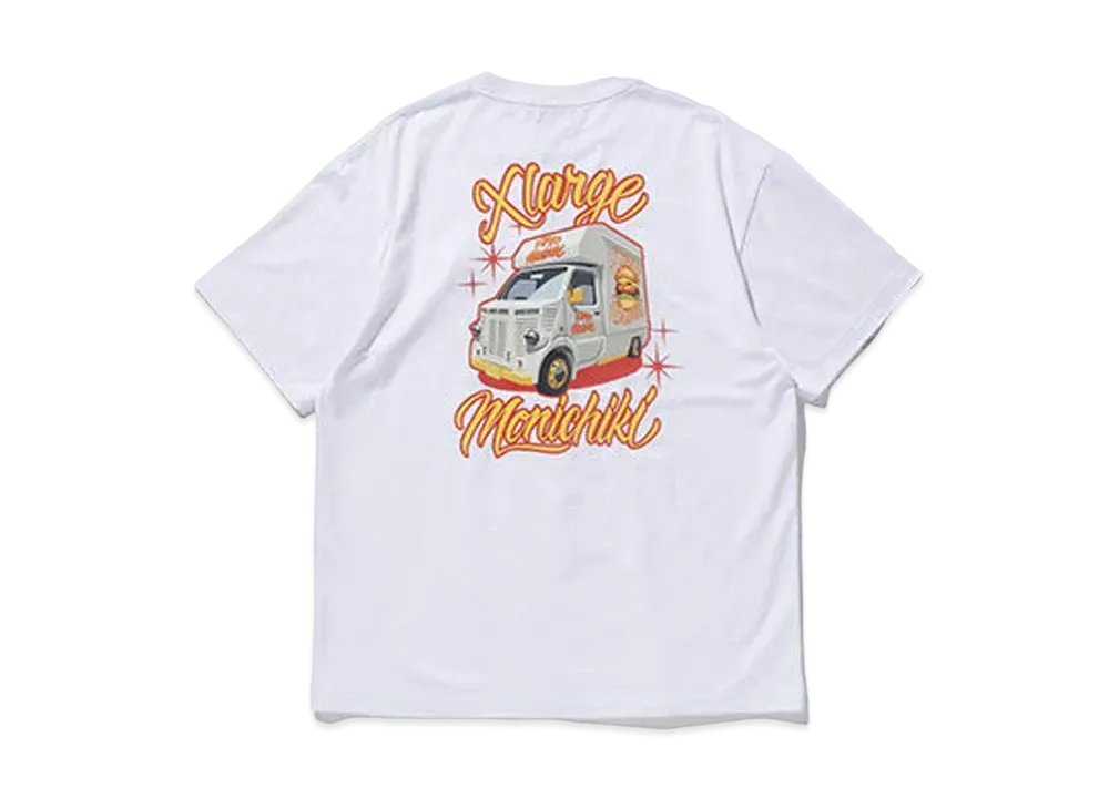 XLARGE x MONICHIKI HOUSE S/S Tee "White"