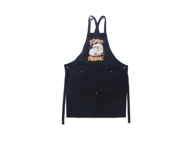 XLARGE x MONICHIKI HOUSE Apron "Black"