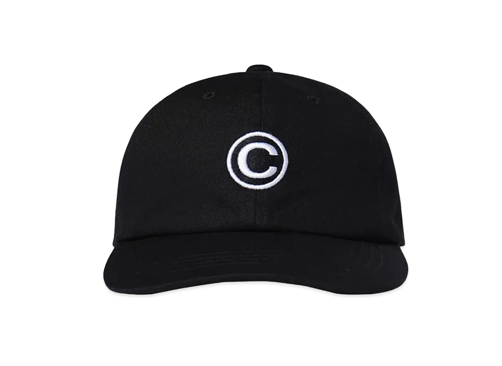 CITY COUNTRY CITY EMBROIDERED LOGO COTTON CAP C "BLACK"