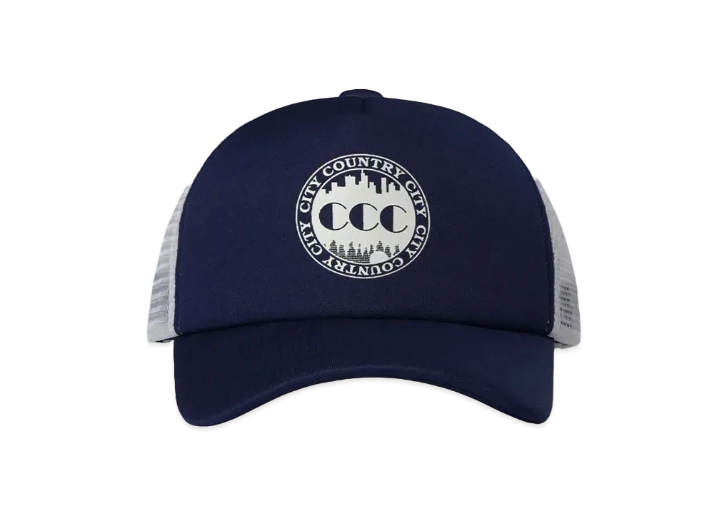 CITY COUNTRY CITY MESH CAP "NAVY"