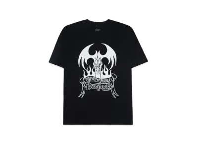 DEVILOCK FIRE TATTOO LOGO TEE "BLACK"