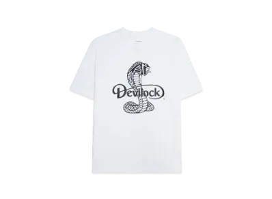 DEVILOCK COBRA LOGO TEE "WHITE"