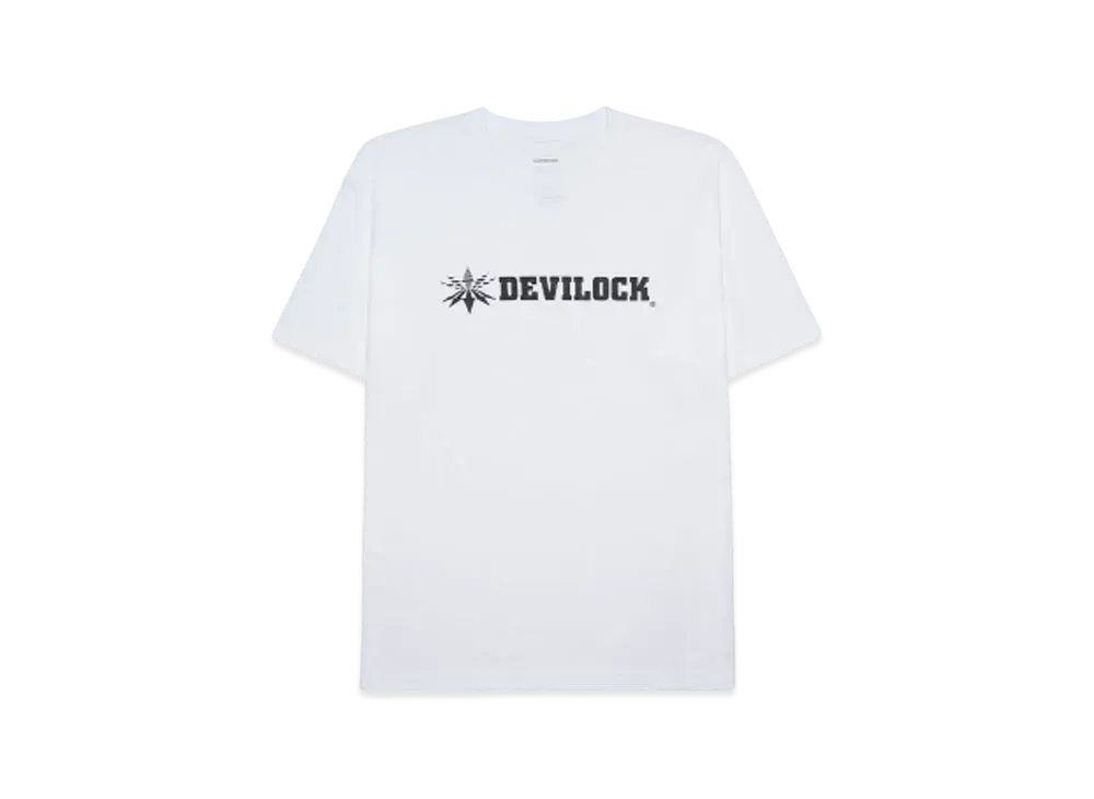 DEVILOCK VECTOR LOGO TEE "WHITE"
