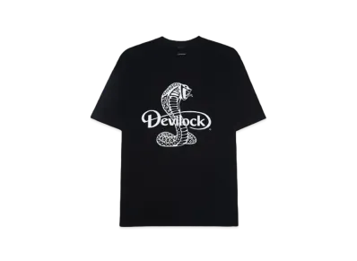 DEVILOCK COBRA LOGO TEE "BLACK"