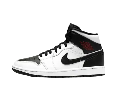 ナイキ ウィメンズ エアジョーダン1 ミッド "リバース ブラック トゥ"