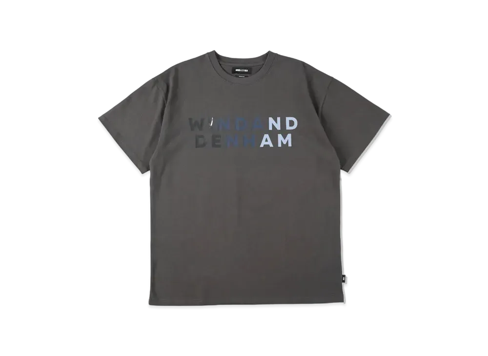 WIND AND SEA x DENHAM (Wind and Denham) Tee "Charcoal"