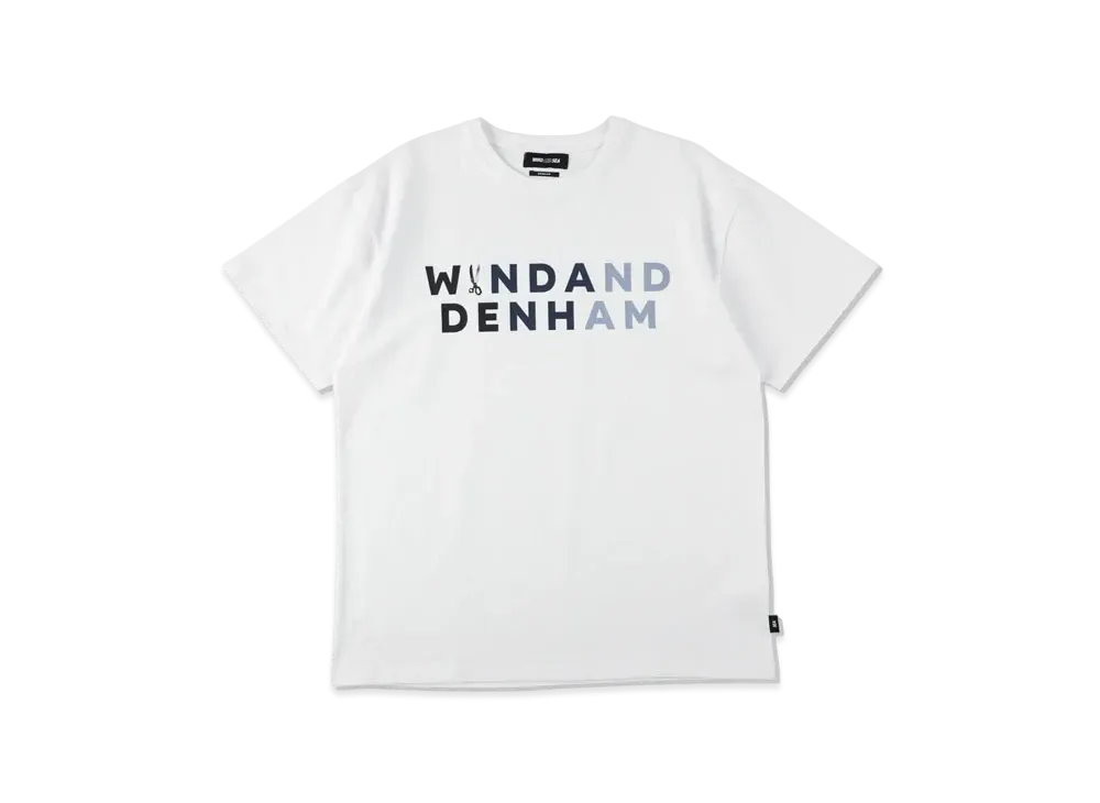 WIND AND SEA x DENHAM (Wind and Denham) Tee "White"