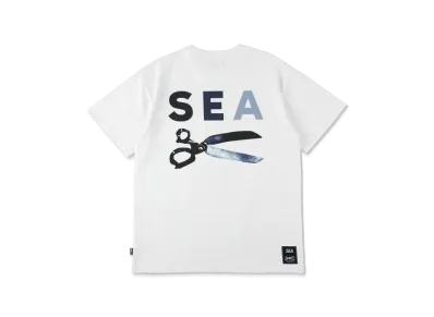 WIND AND SEA x DENHAM Razor Tee "White"