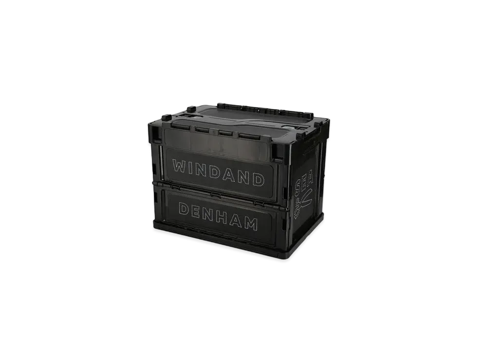 WIND AND SEA x DENHAM Container Box (Small) "Black"