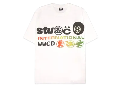 Stussy CPFM INTERNATIONAL TEE "White"