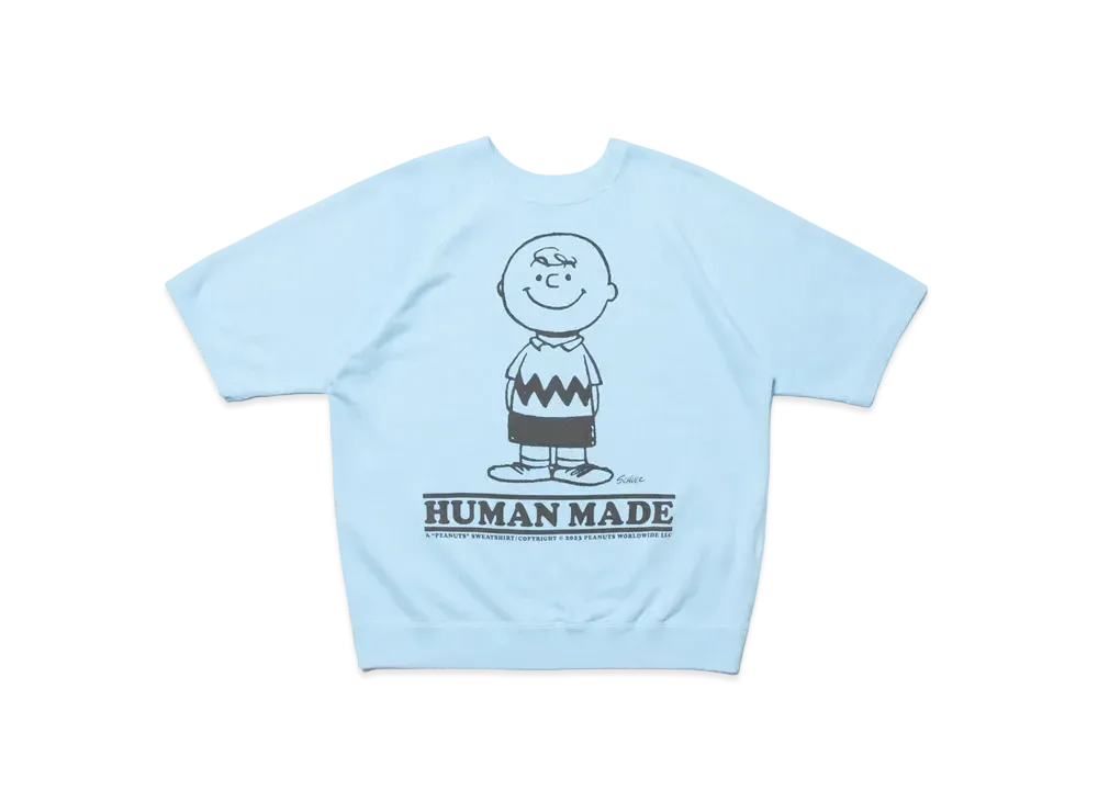 HUMAN MADE Peanuts S/S Sweatshirt #2 "Blue"