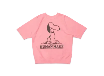 HUMAN MADE Peanuts S/S Sweatshirt #1 "Pink"
