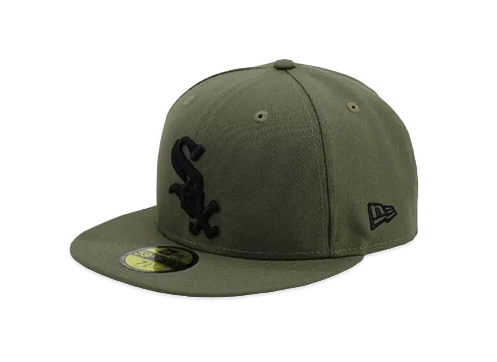 NEW ERA x THE CAP NORTHERN OLIIVE 59Fifty Chicago White Sox "Olive"