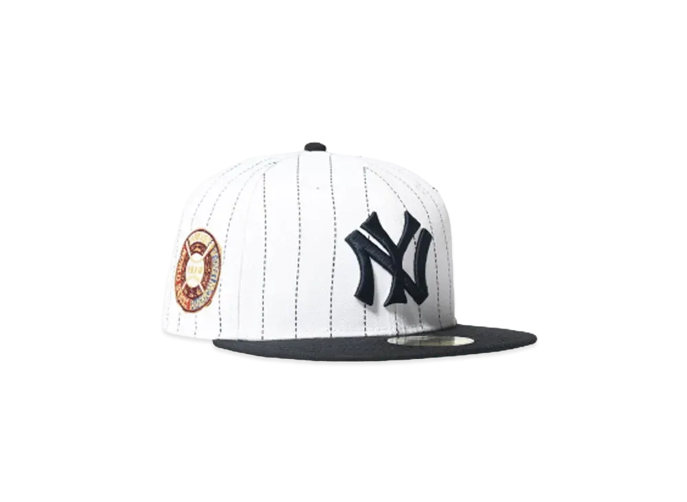 ニューエラ ニューヨーク ヤンキース WS 1928 59FIFTY "ホワイトストライプxネイビー"