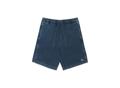 DIESEL D-Boxy Track Denim Shorts "MEDIUM BLUE"