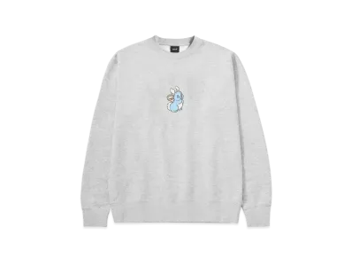 HUF Bad Hare Day Crew "Heather Grey"