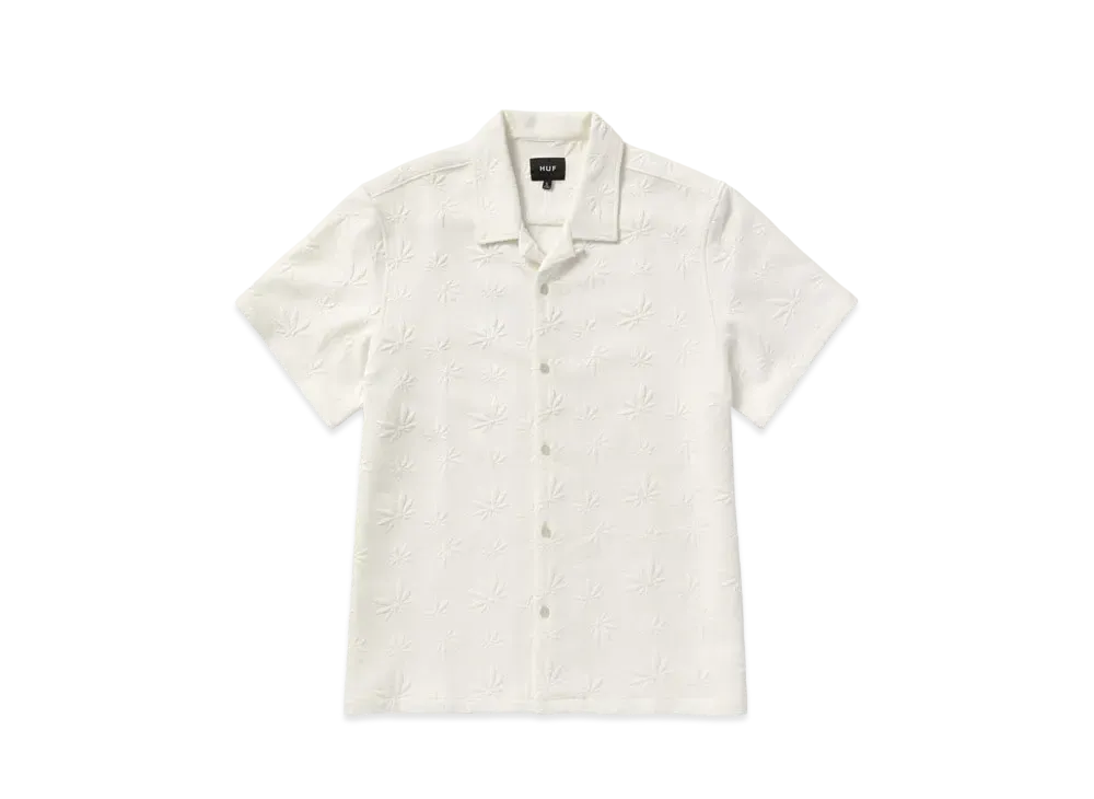 HUF Plantlife Jacquard Shirt "White"