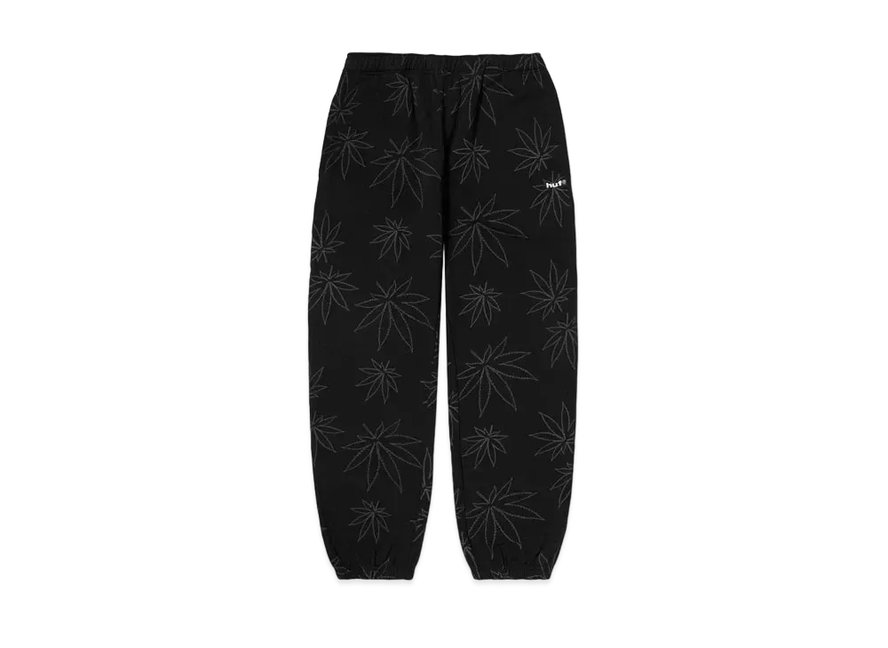 HUF Plantlife Fleece Pant "Black"