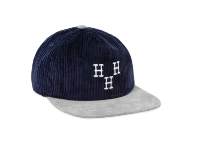 HUF Hat Trick Snapback Hat "Navy"