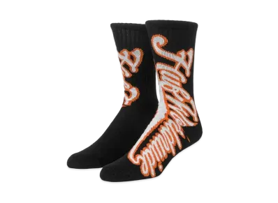 HUF Crackerjack Crew Socks "Black"