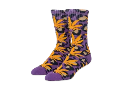 HUF Wildlife Plantlife Socks "Eggplant"