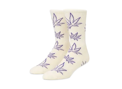 HUF Outline Plantlife Socks "Bone"