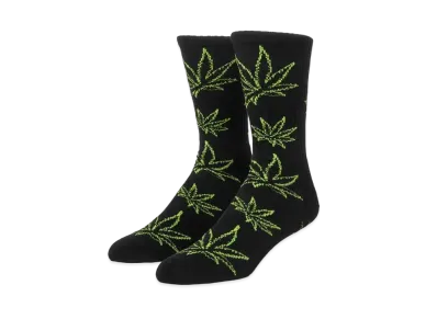 HUF Outline Plantlife Socks "Black"