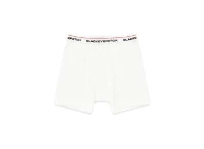 Black Eye Patch Basic Boxers "White"