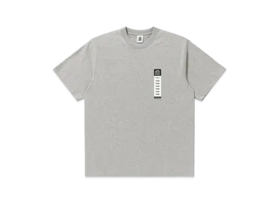 Black Eye Patch Size Label Tee "Heather Gray"
