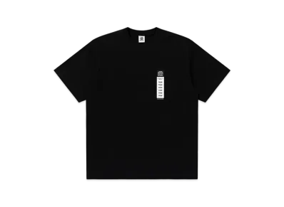 Black Eye Patch Size Label Tee "Black"