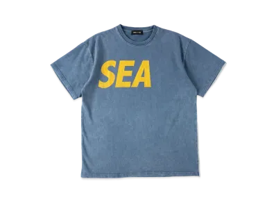 WIND AND SEA SEA (Crack-P-Dye) S/S Tee "J Blue Yellow"