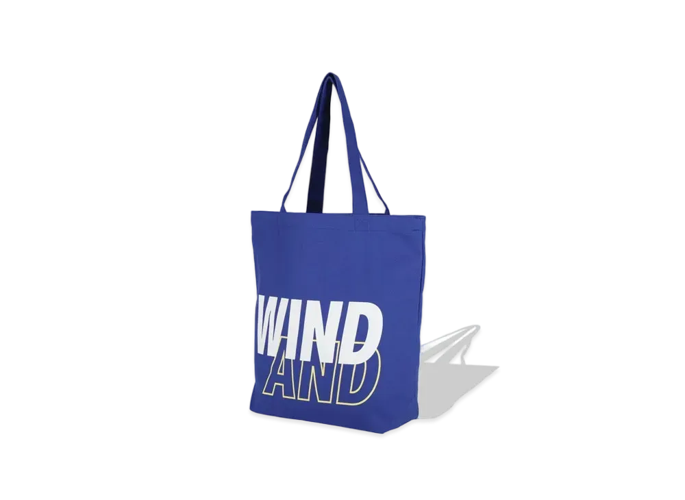 WIND AND SEA SEA Tote Bag "Blue"