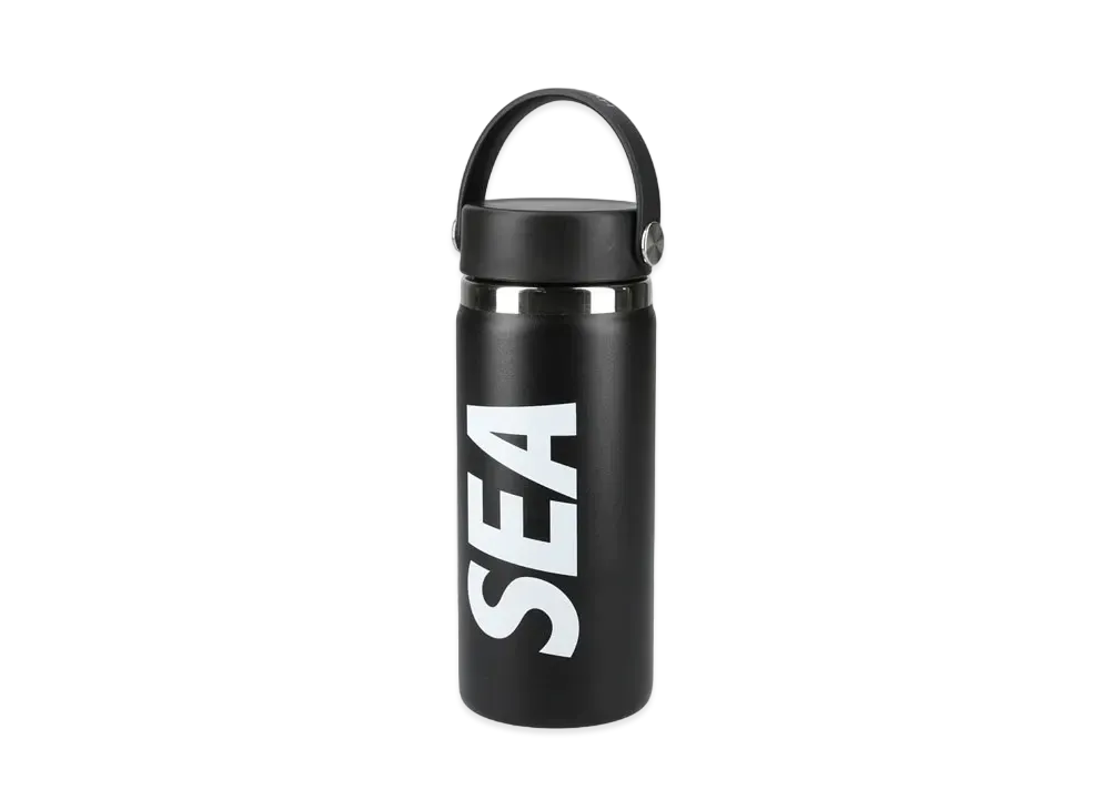 WIND AND SEA x Hydro Flask 16oz Wide Mouth Bottle "Black"
