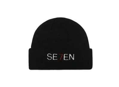 SE7EN x F-LAGSTUF-F BEANIE "BLACK"
