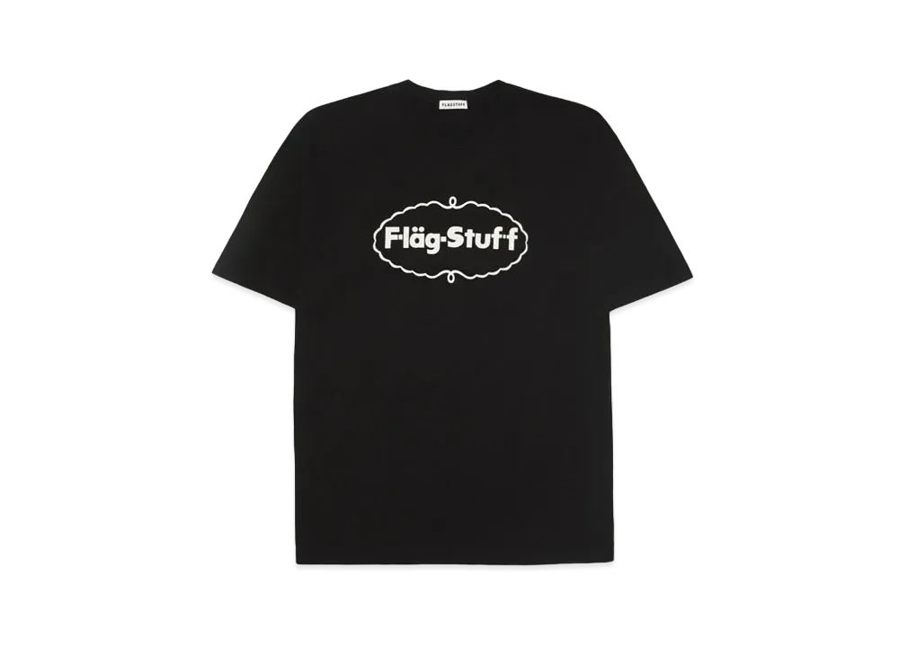 F-LAGSTUF-F ice logo tee "BLACK"