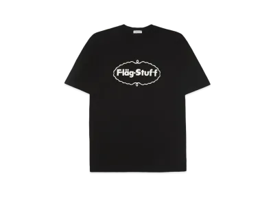F-LAGSTUF-F ice logo tee "BLACK"