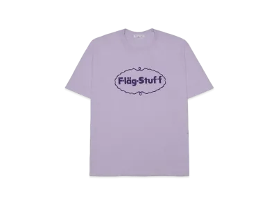 F-LAGSTUF-F ice logo tee "PURPLE"