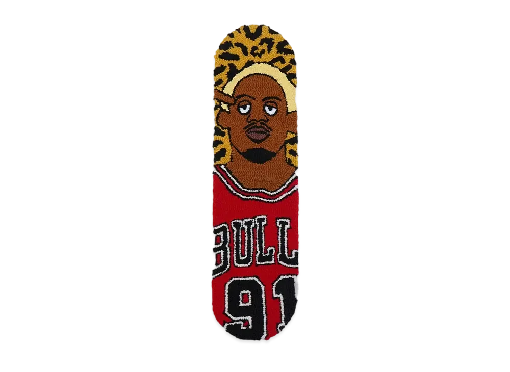 RISA Tufting Skateboard Deck Basketball Player-(B) "MULTI"
